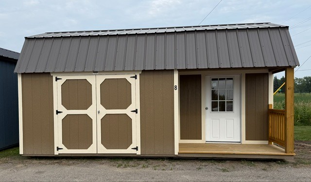 Lofted Barn Side Porch - 10x20
